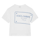 white&blue t-shirt for boys