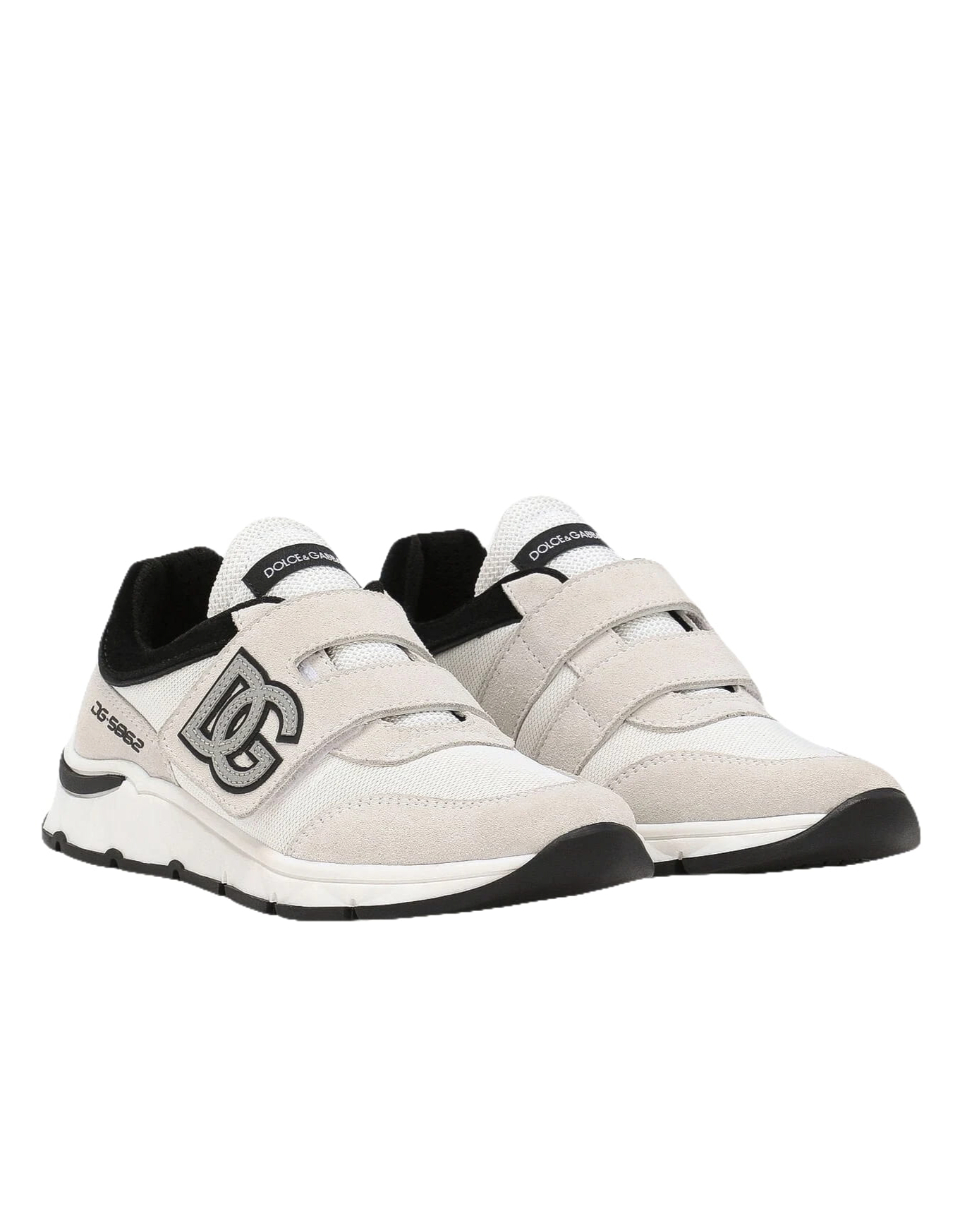 low-top sneakers in beige