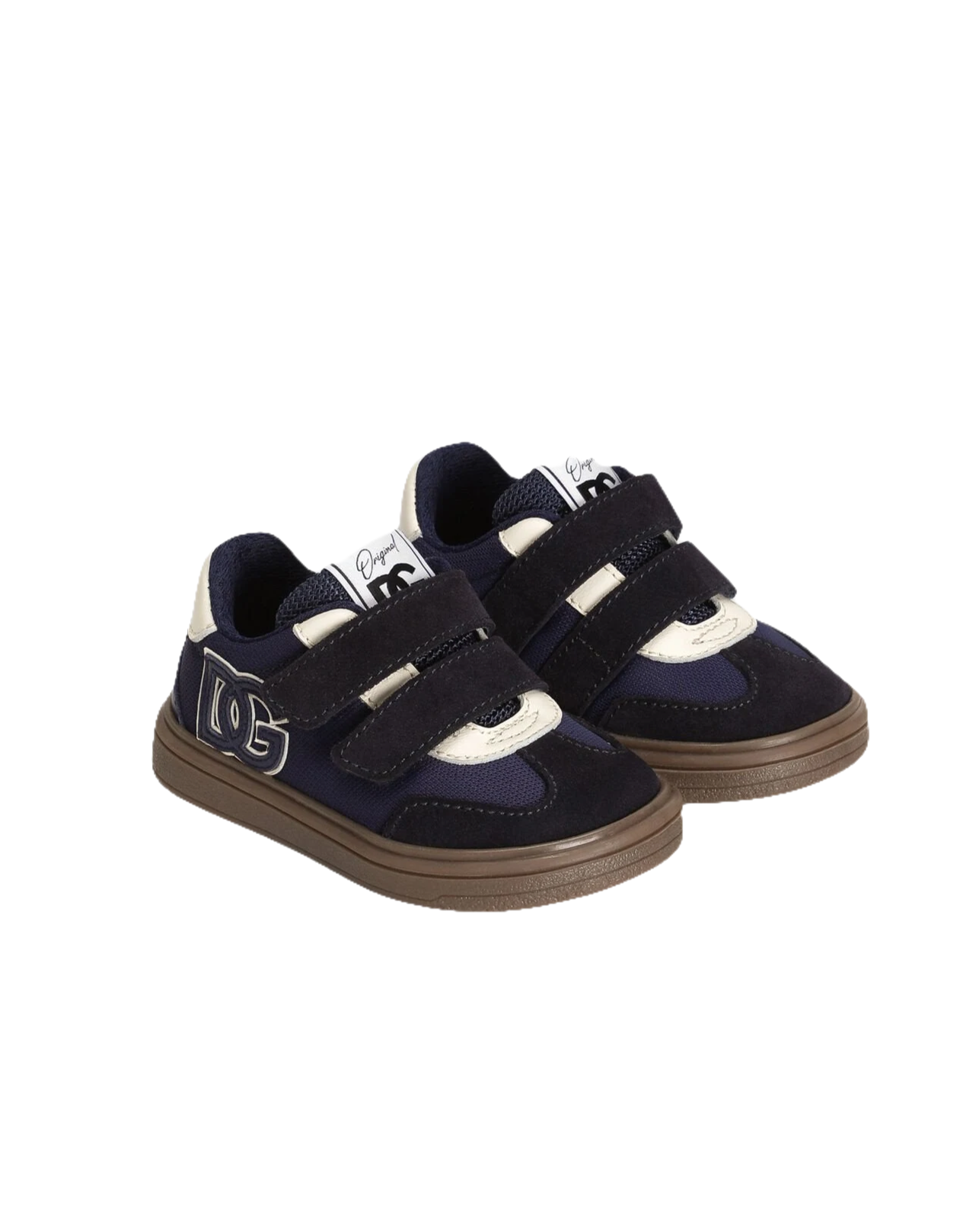 low-top sneakers in navy