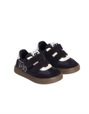 low-top sneakers in navy