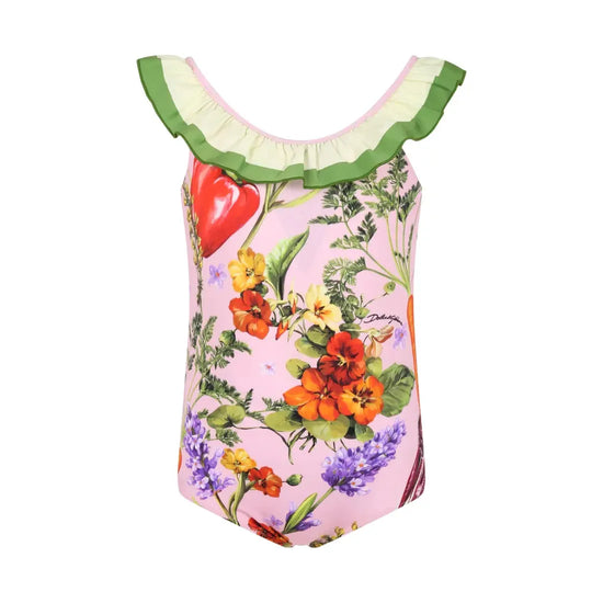 FLORAL PRINT SWIMSUIT