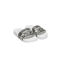 BOYS’ MAJOLICA-PRINT CALFSKIN SLIDES
