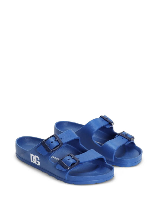 SLIDES IN ROYAL BLUE