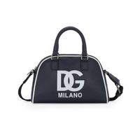 BLUE LEATHER SHOULDER BAG