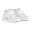 WHITE LOW-TOP SNEAKERS FOR TODDLERS