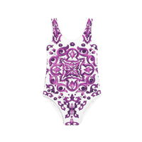 MAJOLICA-PRINT ONE-PIECE SWIMSUIT