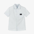 WHITE SHIRT SHORT-SLEEVE