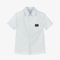 WHITE SHIRT SHORT-SLEEVE