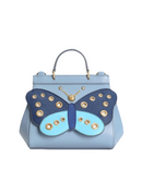 shoulder bag in blue