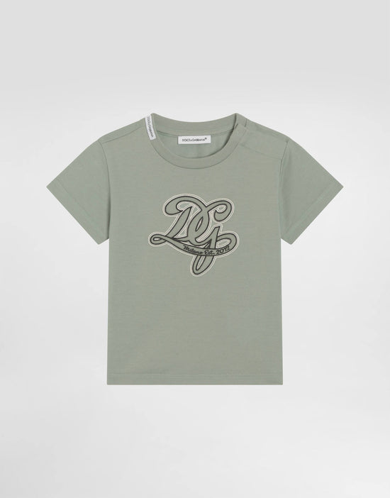T-SHIRT IN SAGE GREEN