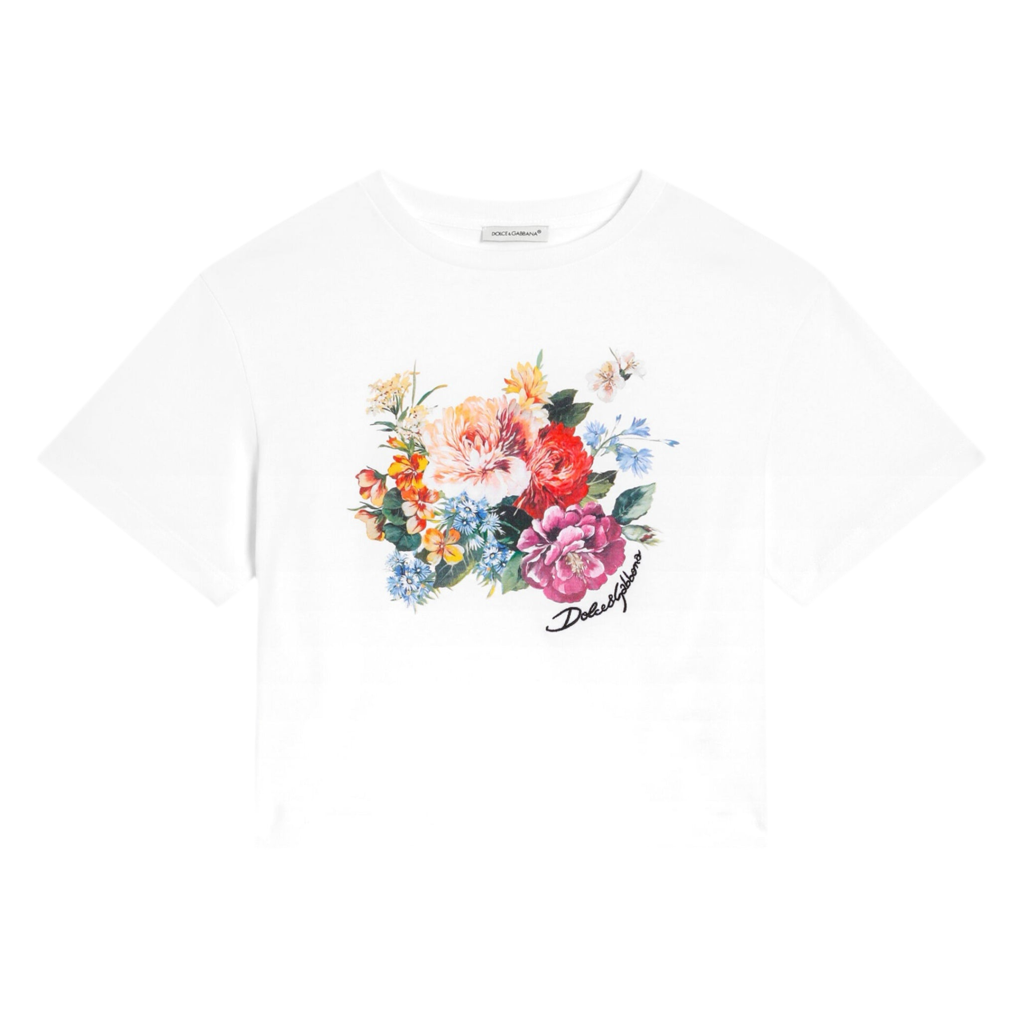 MINI-ME FLORAL-PRINT SHORT-SLEEVED T-SHIRT