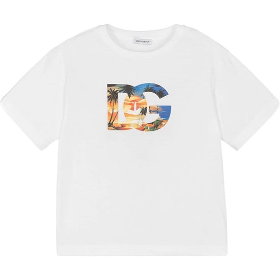 T-SHIRT WITH HAWAII-PRINTED LOGO