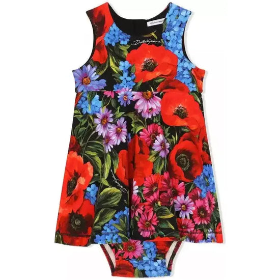 MEADOW FLORAL PRINT DRESS