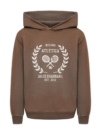 brown hoodie