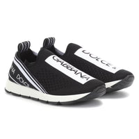 sorrento mesh sneakers in black and white