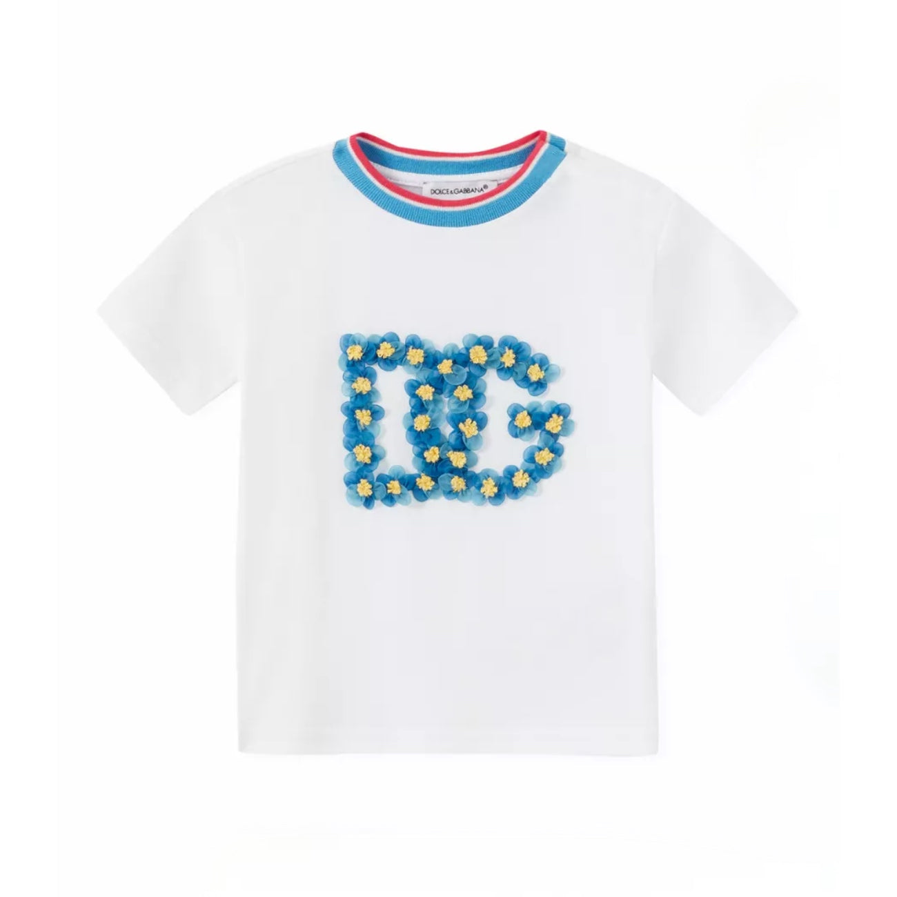 t-shirt in white in white