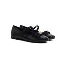 dark blue ballerinas