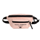 PINK NYLON WAIST BAG
