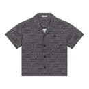 all-over logo grey shirt