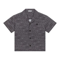 all-over logo grey shirt