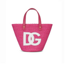 top handle bag in pink