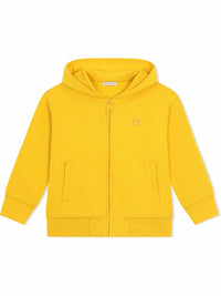 yellow hoodie