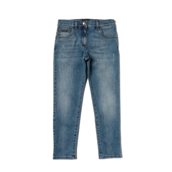 BLUE SLIM FIT JEANS