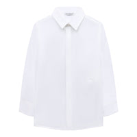 white cotton shirt