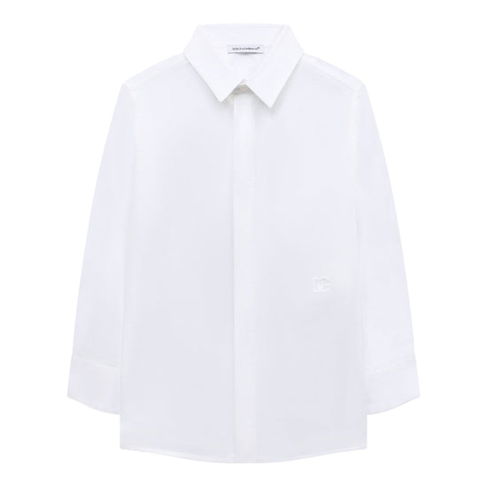WHITE COTTON SHIRT