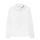 logo-embroidered long-sleeve shirt