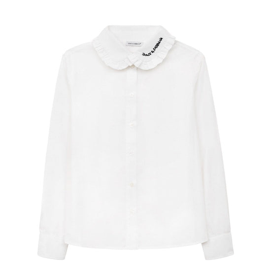 LOGO-EMBROIDERED LONG-SLEEVE SHIRT