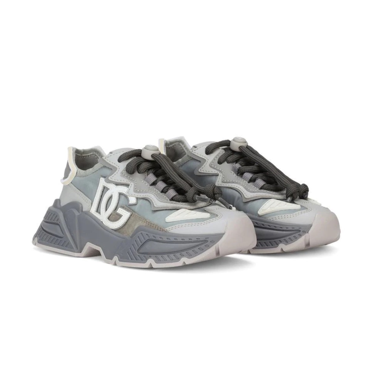 low-top grey sneakers