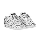 all-over logo-print sneakers