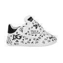 all-over logo-print sneakers
