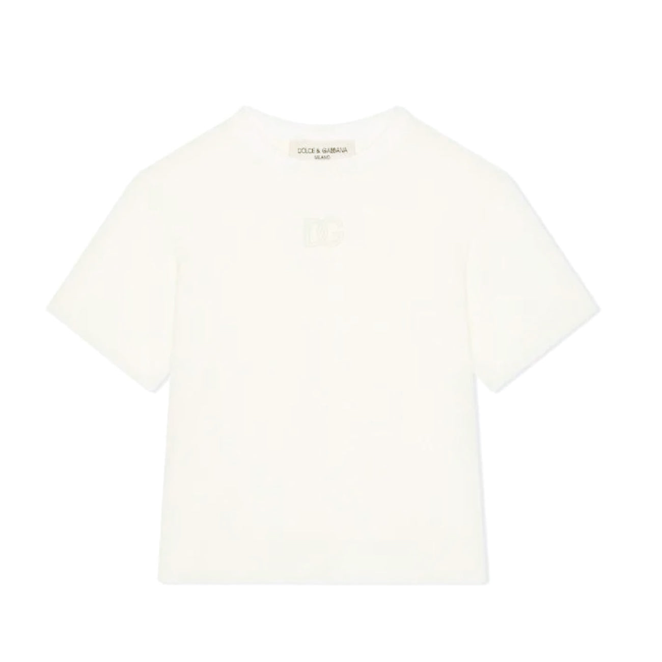 organic cotton t-shirt in white
