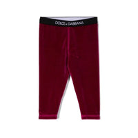 pink velour leggings