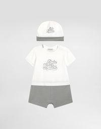 KIT ROMPER WITH BONNET
