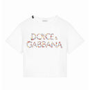 floral-print short-sleeved t-shirt