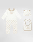 ROMSUITLS+BIB+BONNET IN MULTICOLOUR