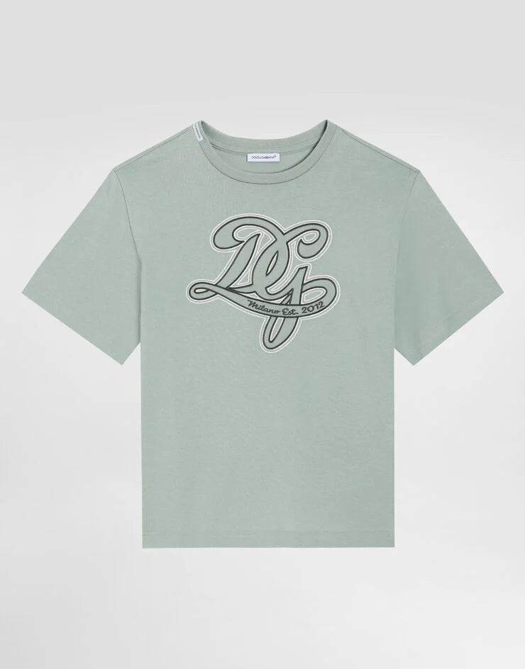 T-SHIRT IN SAGE GREEN