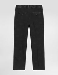CLASSIC JACQUARD TROUSERS WITH DG LOGO