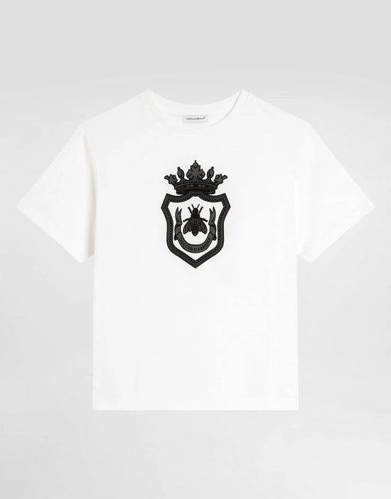 MINI-ME BOYS' T-SHIRT IN WHITE