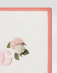 HYDRANGEA-PRINT BLANKET FOR BABY GIRL