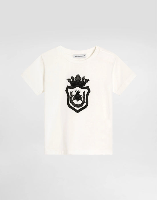 T-SHIRT IN WHITE FOR BABY BOY