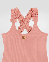 ONE-PIECE SWIMSUIT IN PINK FOR BABY GIRL