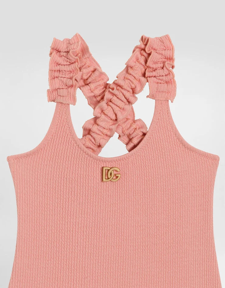 ONE-PIECE SWIMSUIT IN PINK FOR BABY GIRL