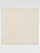 JACQUARD AND POLKA DOTS BABY GIFT BLANKET
