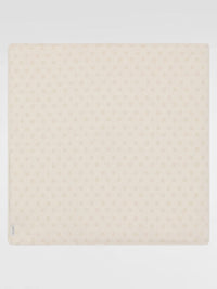 JACQUARD AND POLKA DOTS BABY GIFT BLANKET