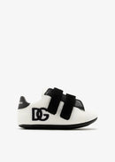 LOW-TOP SNEAKERS IN BLACK & WHITE FOR BABY BOY