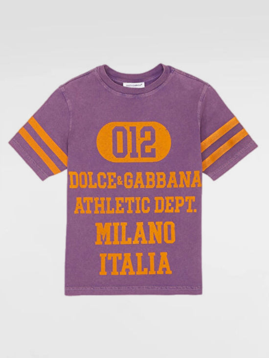 JERSEY T-SHIRT WITH PATCH